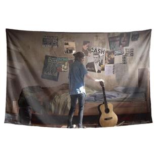 最后生还者The Last of Us末日余生周边插画装饰背景布挂布海报毯