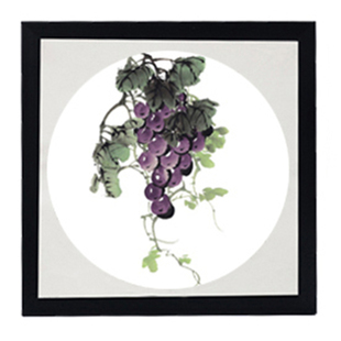 宣纸软卡纸相框镜片装裱画框33 38 50 30挂墙书法国画画框正方型