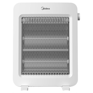 美的取暖器家用小型暖风机电暖气办公室桌下省电取暖神器小太阳