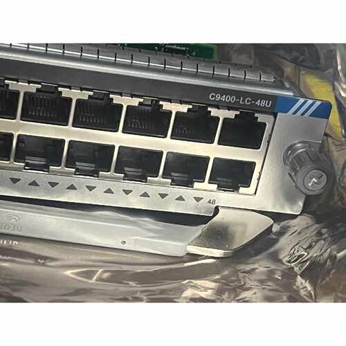 询价-C9400LC48U48口千兆UPOE业务卡可维修