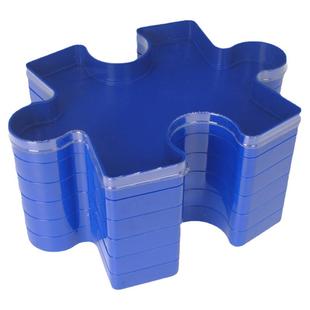 拼图分片盘分区盘LOZ积木分类盘可折叠1000片归类收纳盘塑料盒6层