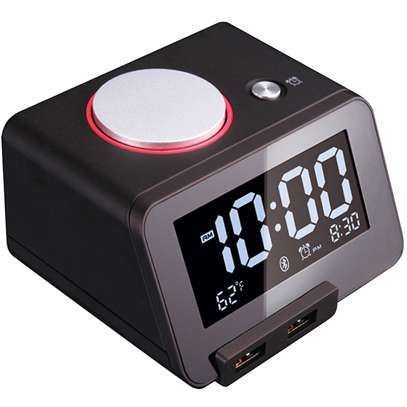 homtime美时C1pro 酒店同款家用床头音乐闹钟夜光静音蓝牙音箱