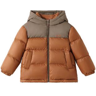 贝肽斯[三防]儿童羽绒服90绒冬季男童女童面包服加厚防寒童装外套
