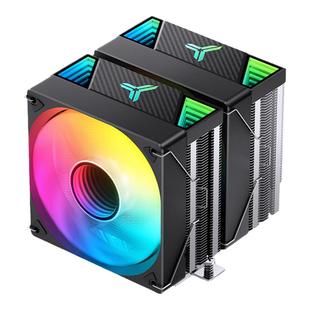 乔思伯CR3000双塔散热器CPU风扇ARGB白色1700台式电脑七铜管风冷