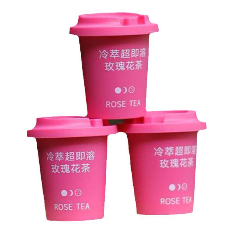 云忆田园玫瑰花茶墨红玫瑰冻干粉冷萃粉食用玫瑰花粉云南特产礼物