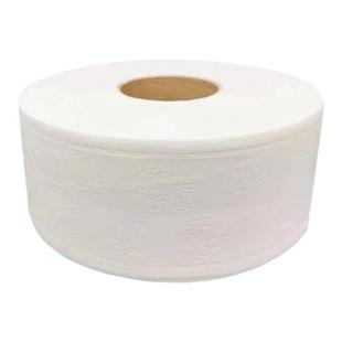 商务大盘纸家用大卷纸卷筒厕纸超大卷800克学校物业专用卫生纸批