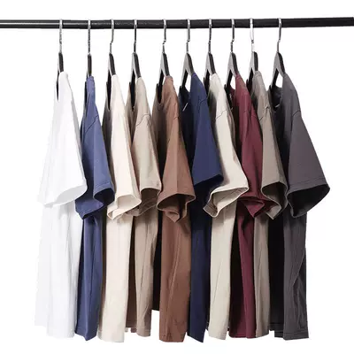 日系260g重磅t恤男短袖复古纯棉