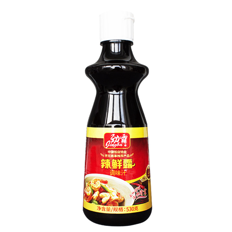 劲霸辣鲜露530克 冷调辣鲜汁牛肉鱼头调料酱汁凉菜拌汁 凉皮 泡菜