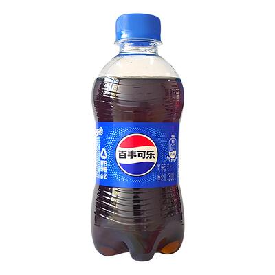 百事可乐300ml*2瓶有糖美年达无糖可乐小瓶碳酸饮料夏日汽水饮品