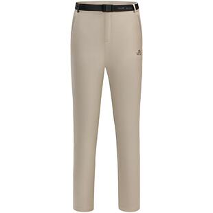 伯希和户外软壳裤女新款防风休闲长裤弹力耐磨徒步登山裤运动裤子