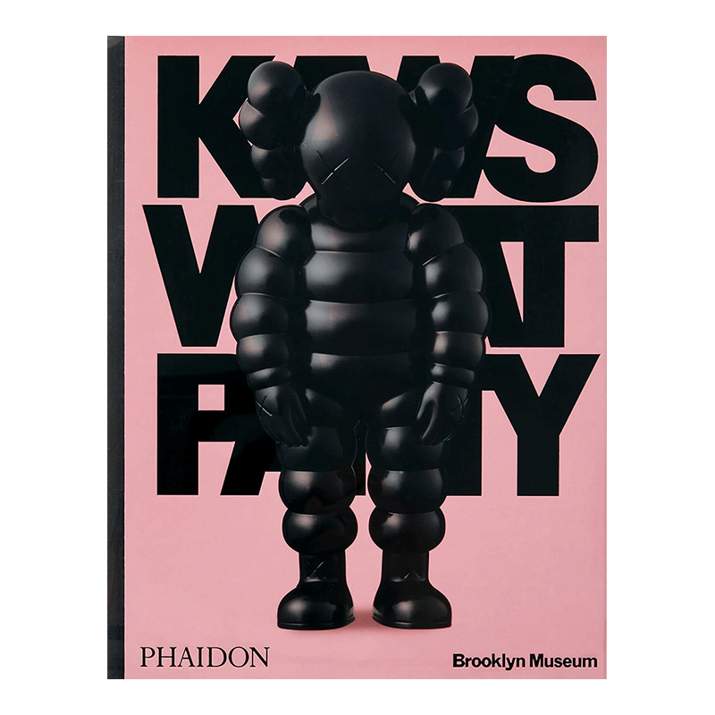 【现货】KAWS: WHAT PARTY 粉黑色封面Black on Pink edition 考斯设计作品集 当代艺术时尚服装潮流文化涂鸦 英文原版书籍进口