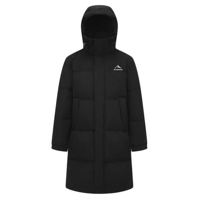 波司登新款中长款羽绒服男女同款