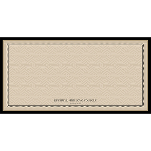 轻奢高级感电视柜盖布台面保护长条桌垫免洗防脏玄关法式餐边柜垫