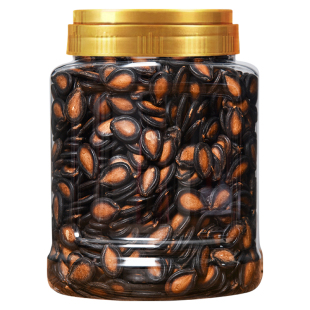 话梅味西瓜子500g罐装奶油味黑瓜籽休闲零食西瓜籽坚果炒货瓜子