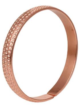 铜手镯女饰品凹点流行民族镯子圈