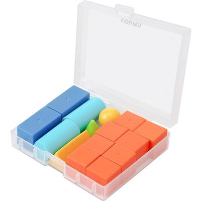 得力正方体立体几何体数学教具