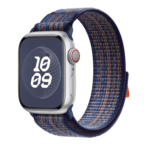 匠戴苹果s12手表iwatchS11表带applewatchs10新款ultra4精织s9尼龙8编织SE男款7运动6透气3高级2女款腕带夏季