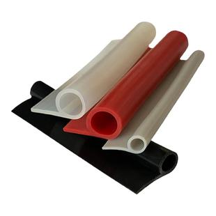 P型耐高低温 硅胶P型密封条烘箱柜门烤箱门封边防水防撞9字橡胶条