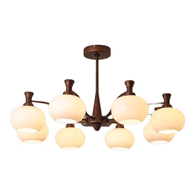 中古风客厅吊灯美式大厅主灯法式