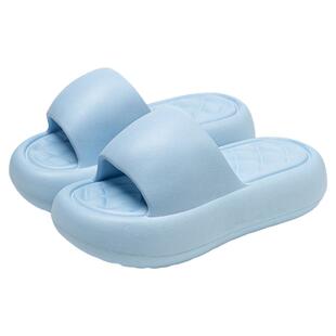 6cm加厚增高厚底凉拖鞋不臭不响舒适eva材质女款夏天外穿时尚拖鞋