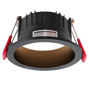 商用防眩光筒灯6寸高显色孔灯4寸嵌入式桶灯led超亮天花灯窄边18W