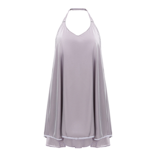 赵露思同款连衣裙 巨出片度假旅游穿搭吊带挂脖纯欲显白美背睡衣