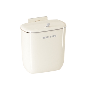 垃圾桶家用壁挂厨房带盖垃圾桶2024新款卫生间厕所专用放纸桶纸篓