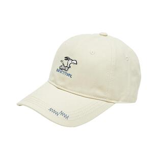 三福帽子史努比联名棒球帽休闲遮阳防晒鸭舌帽女夏2026新款520198