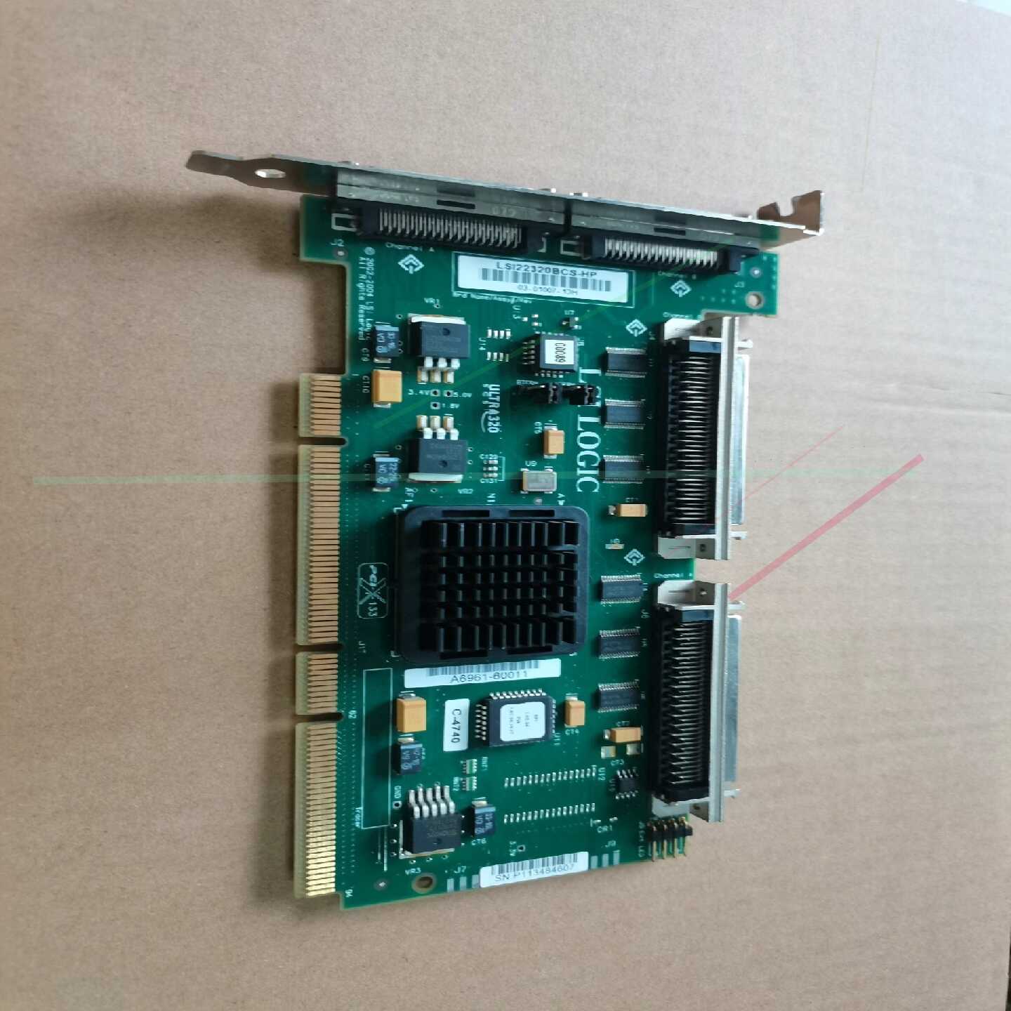 议价LSI22320BCS-HP 双通道SCSI卡 UL