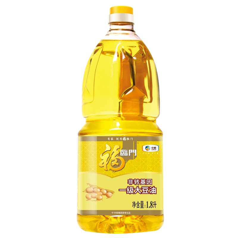 福临门非转基因一级大豆油1.8大豆油