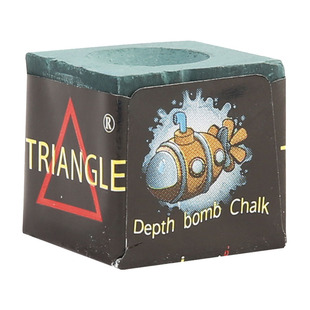 美国进口三角巧粉台球杆枪粉巧克粉枪头粉桌球壳粉台球用品配件