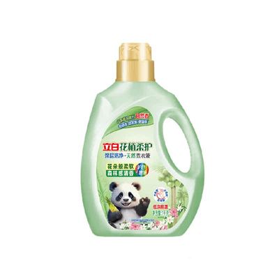 立白花植柔护洗衣液护色增艳