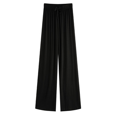 宽松直筒高腰显瘦形体舞蹈裤