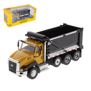 卡特彼勒CAT CT660 自卸卡车合金仿真模型男孩摆件运输车工程车