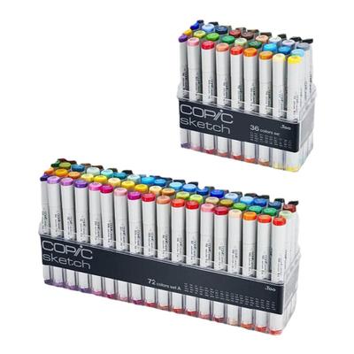 COPIC马克笔12色酒精油性动漫