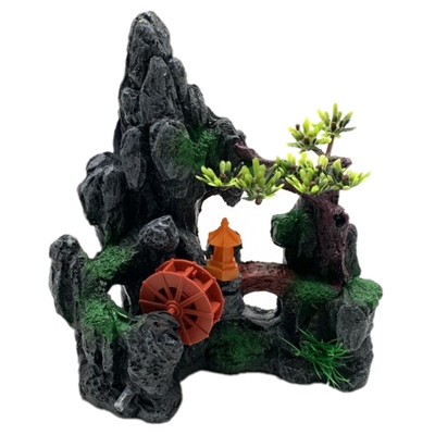 大小号可转动风车包邮鱼缸造景