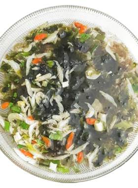 威海特产紫菜虾皮汤馄饨云吞健康
