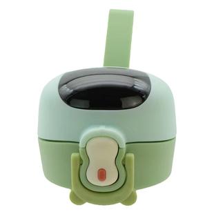 儿童保温杯吸管盖5501智能显温杯盖原装配件卡通弹跳盖防漏水杯盖