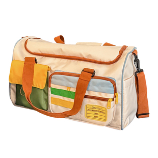 手提旅行包女大容量运动健身包短途轻便包行李袋可爱待产包收纳袋