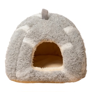 仓鼠过冬窝冬天保暖窝加厚金丝熊躲避屋小老鼠睡觉窝法兰绒棉窝