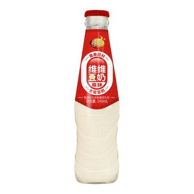 维维豆奶玻璃瓶原味低糖绿豆百合