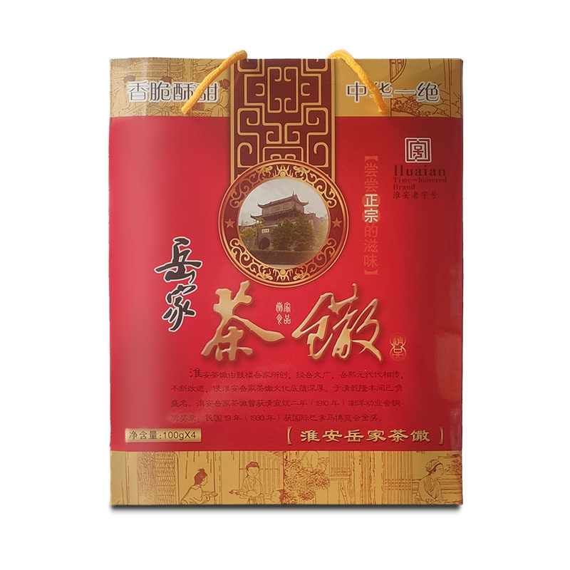 土特产江苏淮安茶馓麻油细手工撒中式糕点/新中式糕点