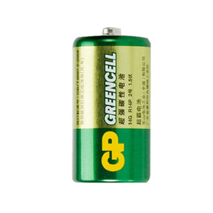 GP超霸1号电池大号D一号R20P碳性手电筒煤气热水器燃气灶电池1.5V