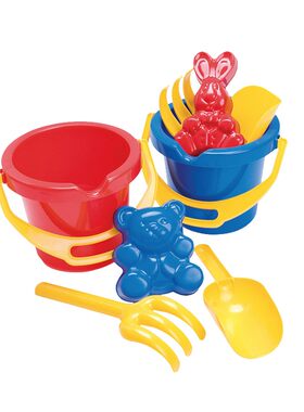 丹麦dantoy沙滩玩具4件套装