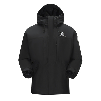 [雨舞者]骆驼冲锋衣女三合一