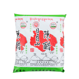 青海特产 日月山湟源陈醋香醋300ml/袋 青海湟源陈醋 包邮