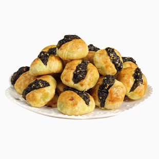 潮汕特产汕尾海丰特产爆浆紫菜饼海苔酥饼糕点年货鸡仔饼零食小吃