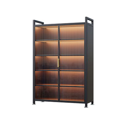 阳台侧边柜子层板可调节储物柜