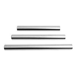 不锈钢擀面杖厨房家用擀面棒棍子饺子皮神器商用烘焙面粉棍大小号