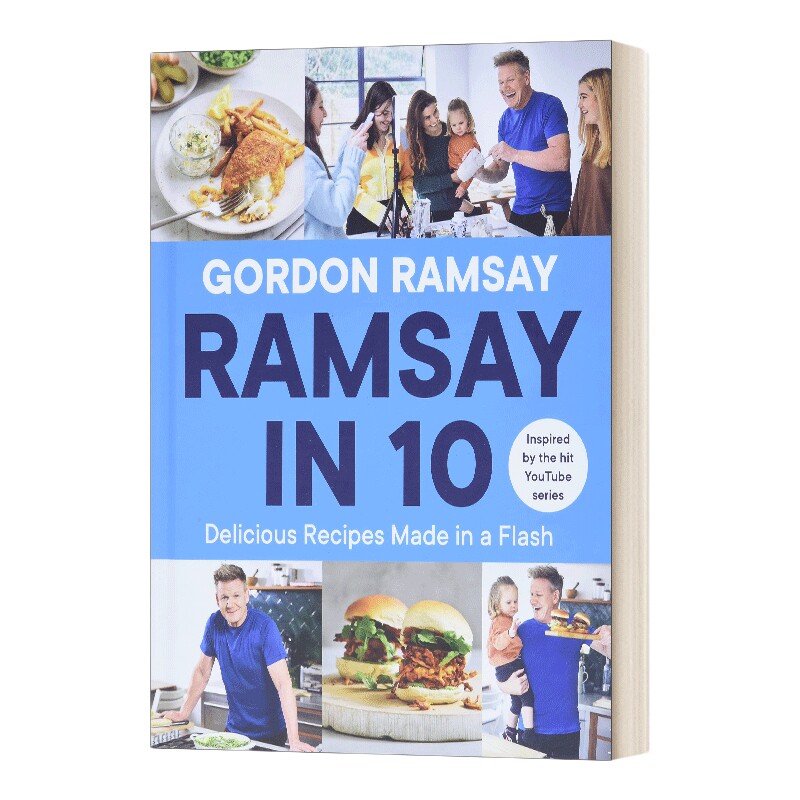 英文原版 Ramsay in 10 地狱厨神拉姆齐的10分钟速成食谱 英文版 进口英语原版书籍